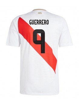 Billige Peru Paolo Guerrero #9 Hjemmedrakt Copa America 2024 Kortermet